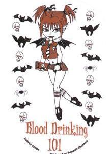 BLOOD DRINKING 101 - VAMPIRE GIRL