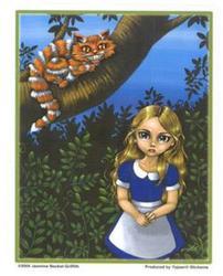 ALICE AND THE CHESHIRE CAT