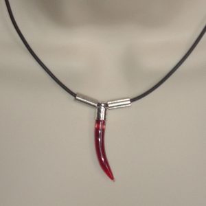 BLOOD VIAL NECKLACE - FANG